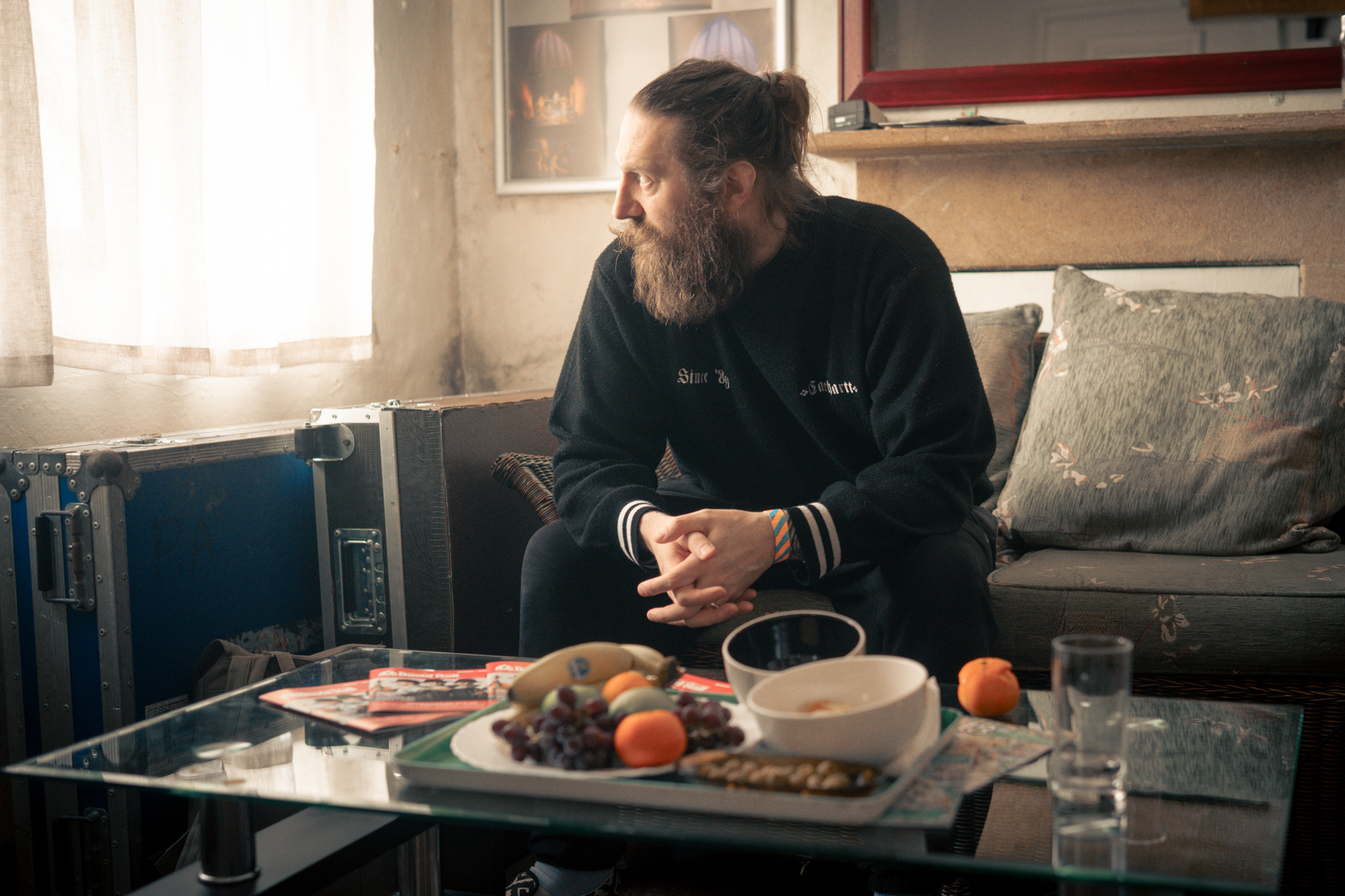 Alec Bowman_Clarke seated in a room
